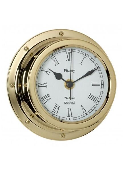 Nauticalia Fitzroy Clock (QuickFix) Brass