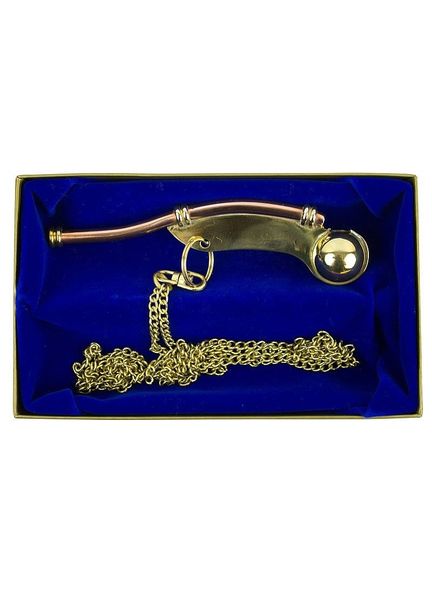 Nauticalia Brass/Copper Bosun's Call Whistle