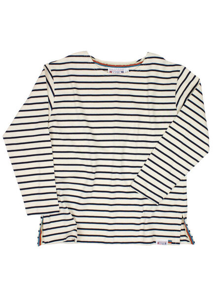 Nauticalia Unisex Breton T-Shirts with three-quarter-length sleeves