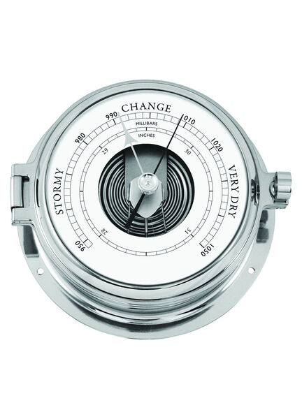 Talamex Series 160 Brass Chrome Plated Barometer