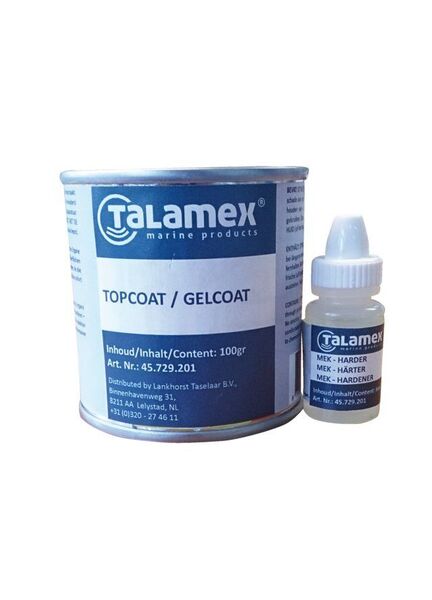 Talamex Topcoat Transparent (100g + 6g Hardener)