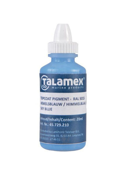 Talamex Topcoat Pigment - Sky Blue (20ml)