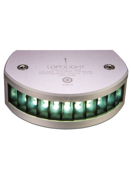 Lopolight - 2nm 135° White Stern light w/6 metre cable