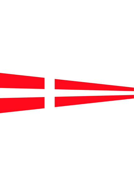 Talamex Signal Flag Nr. 4 (30cm x 36cm)