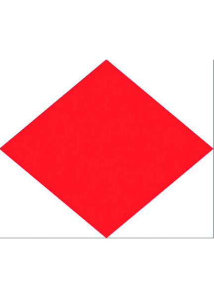 Talamex Signal Flag F (30cm x 36cm)