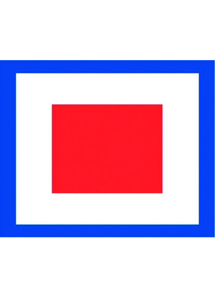 Talamex Signal Flag W (30cm x 36cm)