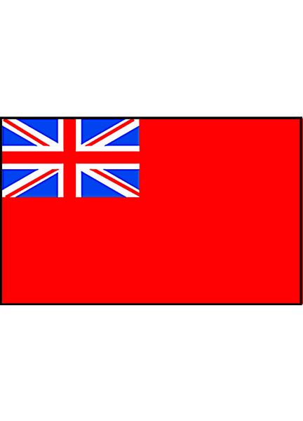 Talamex UK Red Ensign Boat Flag - 100cm x 150cm