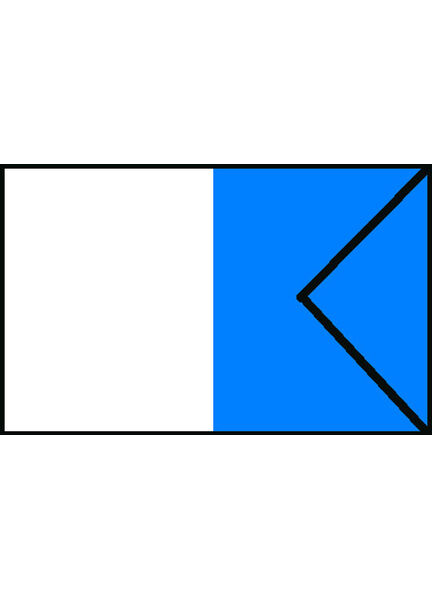 Talamex Signal Flag A (30cm x 36cm)
