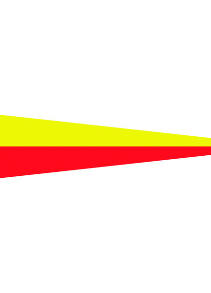 Talamex Signal Flag Nr. 7 (30cm x 36cm)