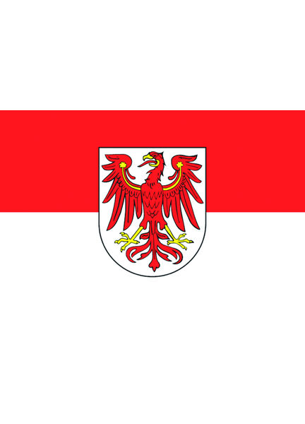 Talamex Brandenburg Flag (20cm x 30cm)