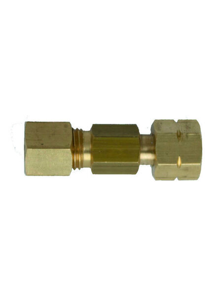Talamex Straight Joint Brass 8 mm Compr.