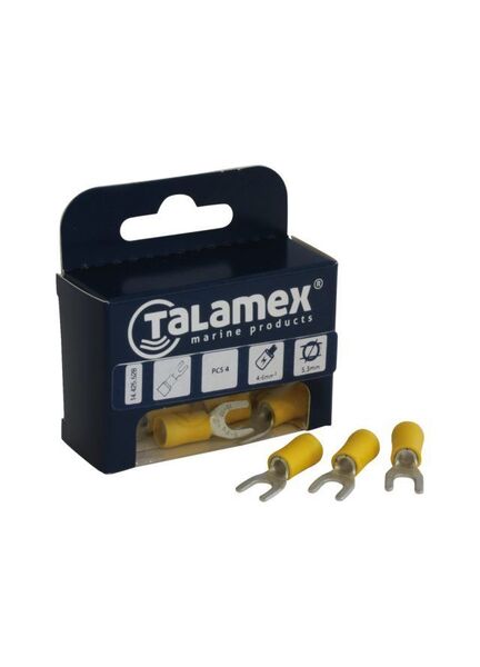 Talamex Cable-Fork U (5mm) - Yellow