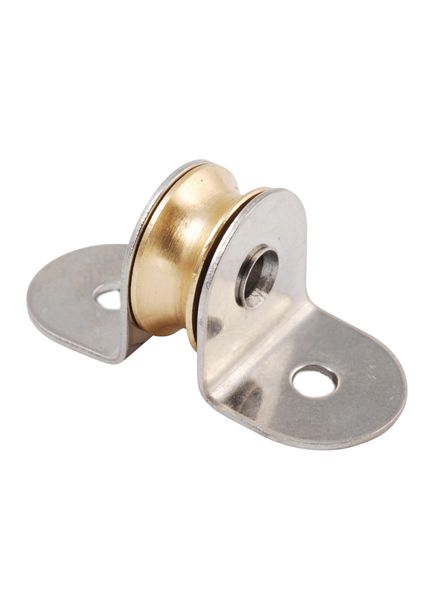 Allen 16mm Plain Block: Single Thru-Brass