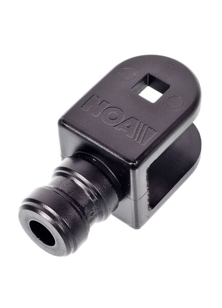 NOA Two Pronged End Fitting (Black Plastic)