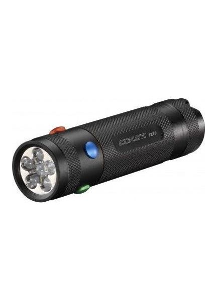 Coast TX10 Heavy-Duty 4 Colour Pocket Torch