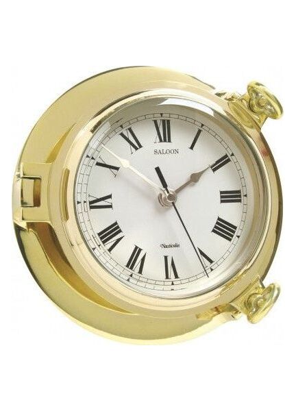 Nauticalia Classic Brass Saloon Clock