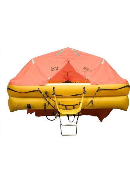Ocean Safety UltraLite 8 Person Carbon Canister Liferaft
